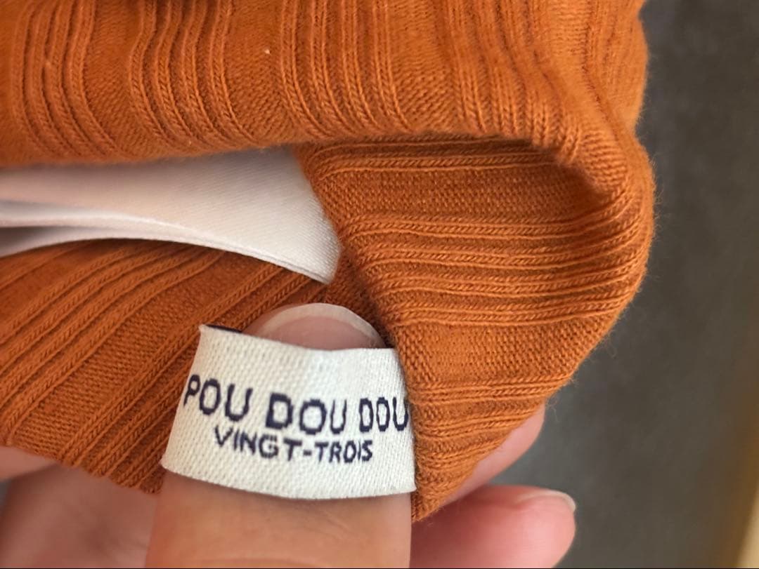 POU DOU DOU VINGT-TROIS リブTシャツ Mサイズ — image 2