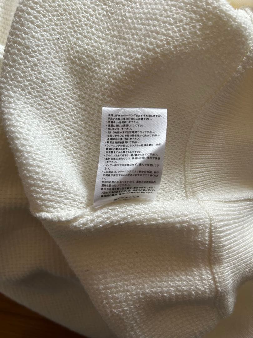 LOWRYS FARM バルーンスリーブニット Lサイズ ホワイト — image 5