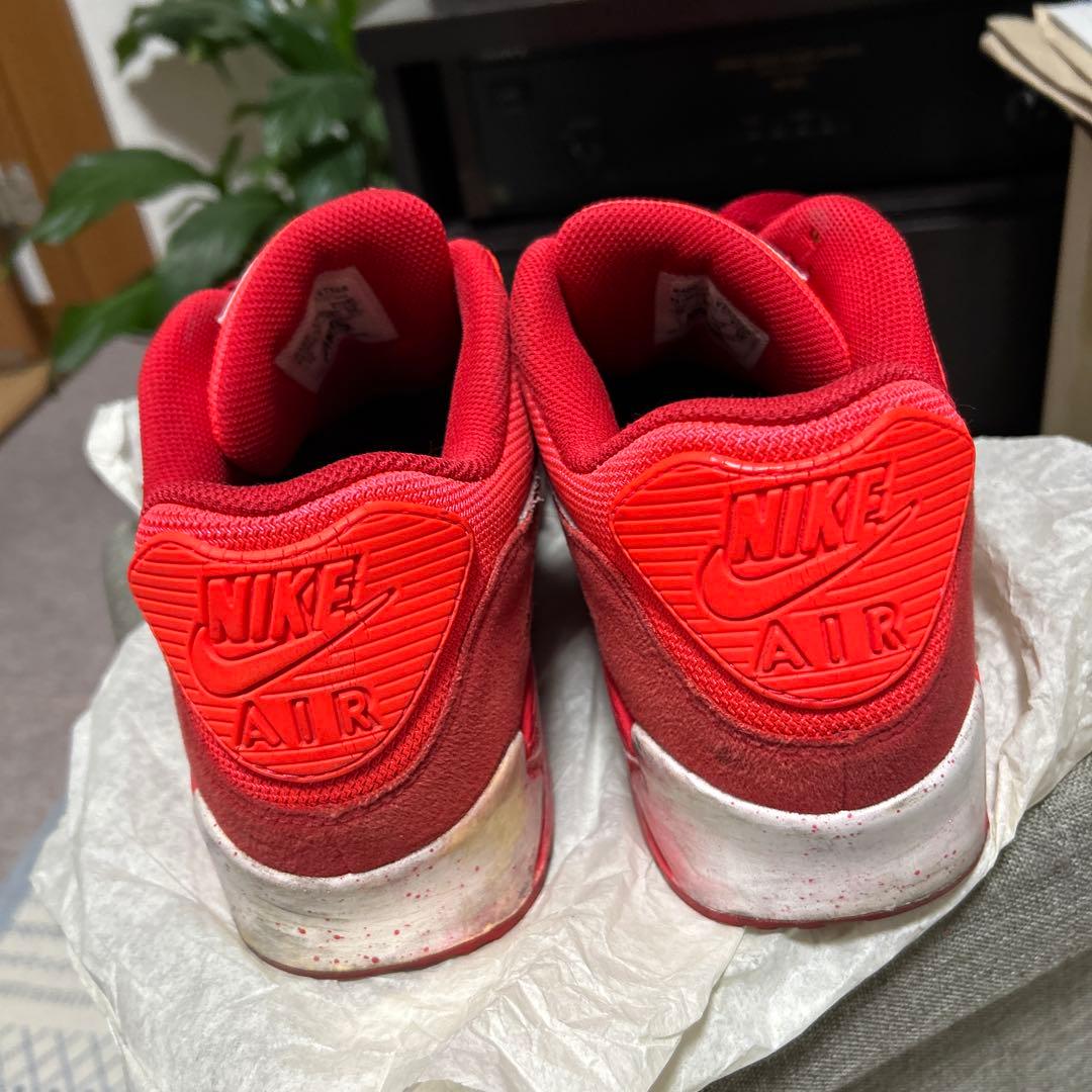 Nike Air Max 90 NikeID レッド スニーカー 28cm — image 2