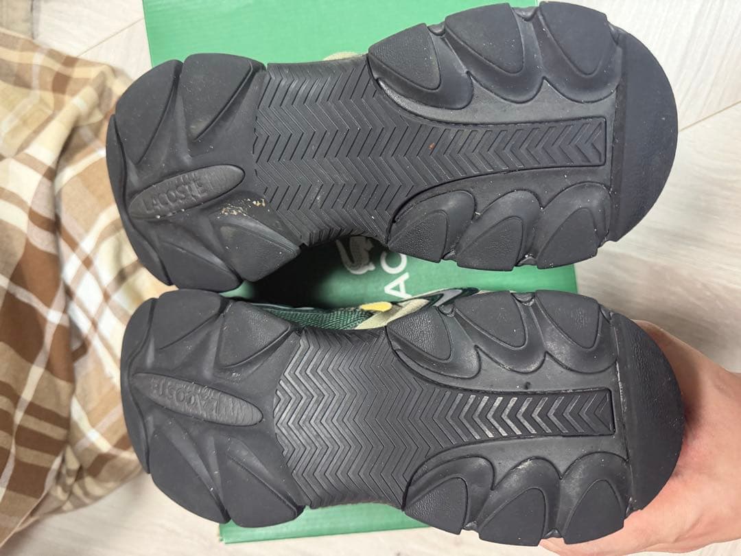 LACOSTE L003 NEO 27cm カーキ/ダークグリーン — image 3