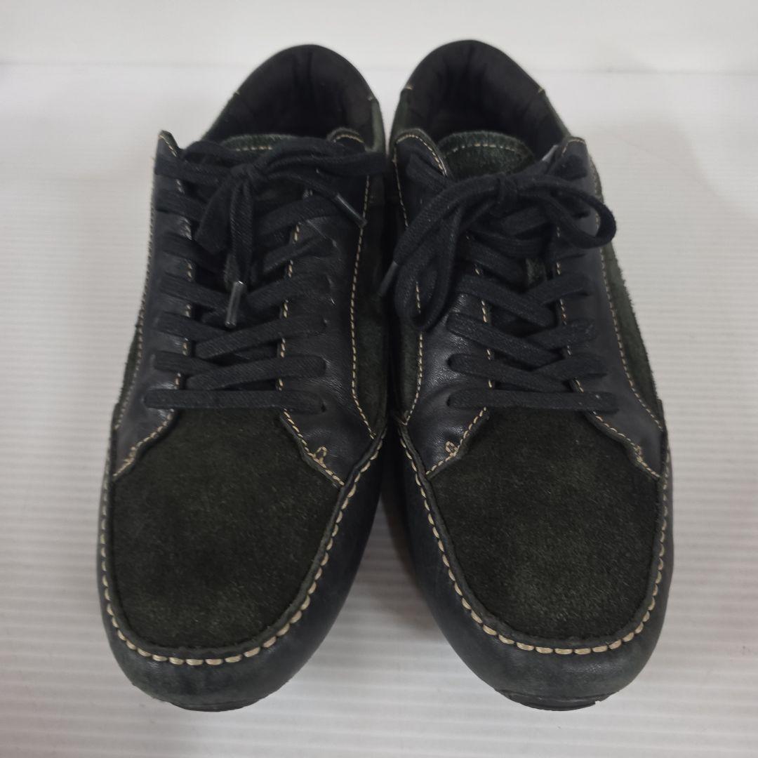 COLE HAAN スニーカー ブラック レザー スエード — image 3