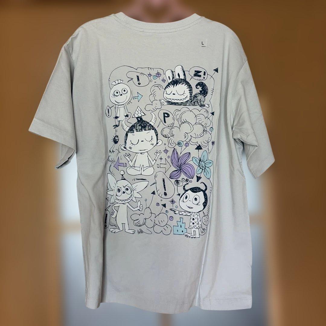 新品未使用 UT ラブブ グレー Lサイズ — image 2