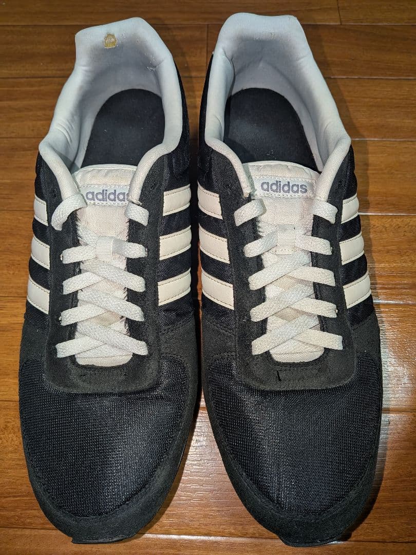 adidas スニーカー F99329 ブラック ホワイト ビッグサイズ — image 2