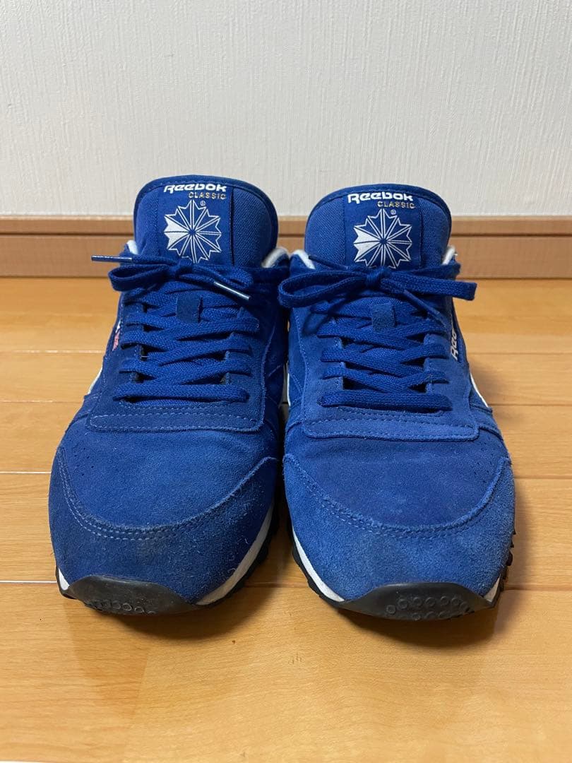 【レトロクラシック！】Reebok CLASSIC スエード スニーカー ブルー — image 3