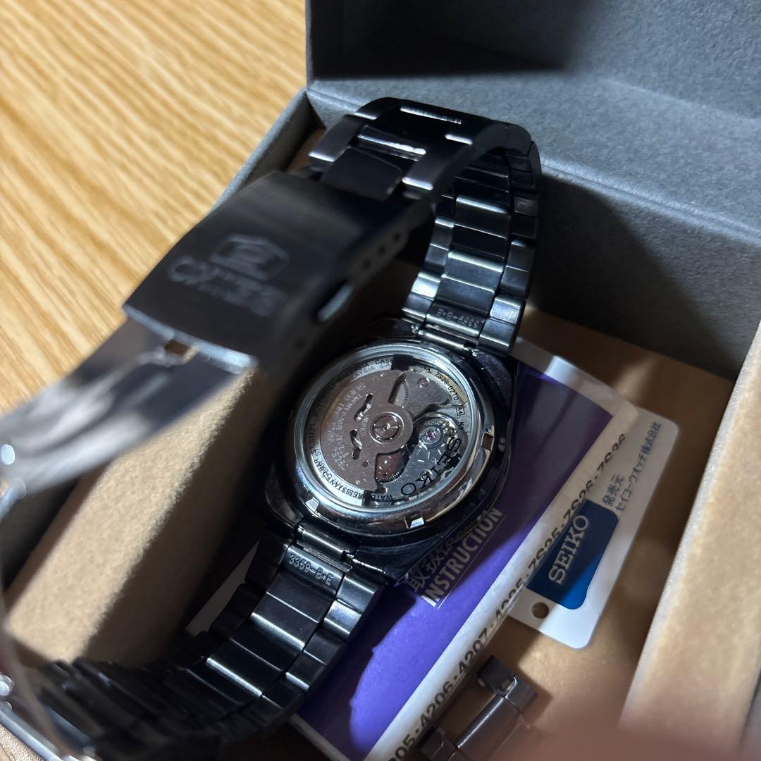 SEIKO5 黒い稲妻 SNKE03KC — image 2