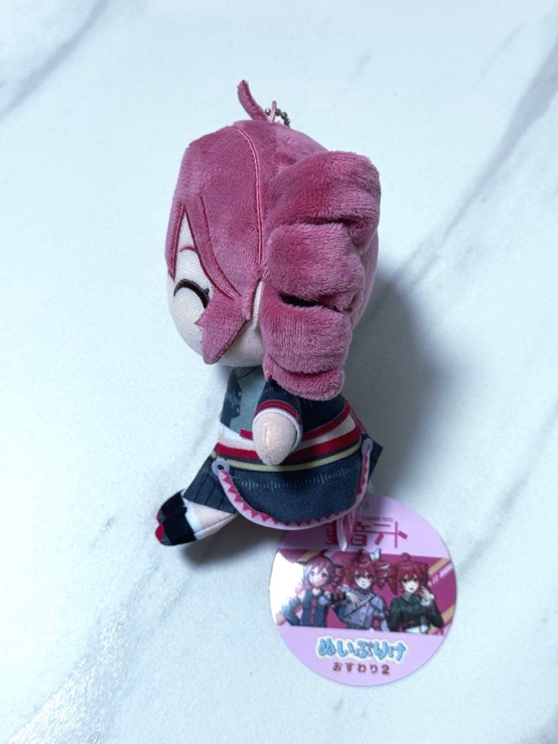 【新品未使用タグ付き】重音テト ぬいぷりけ おすわり2 ウインク ぬいぐるみ — image 4