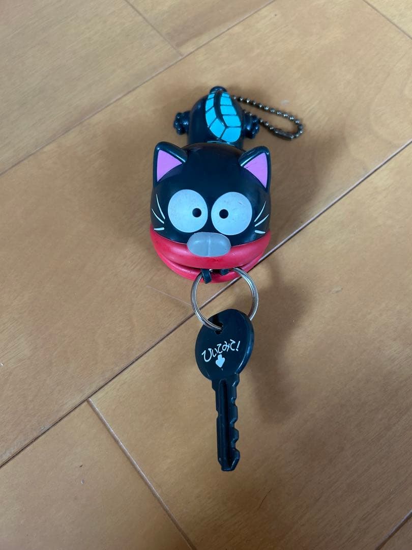 ウナギイヌキーホルダー 鍵付き ギミックバカボン — image 2