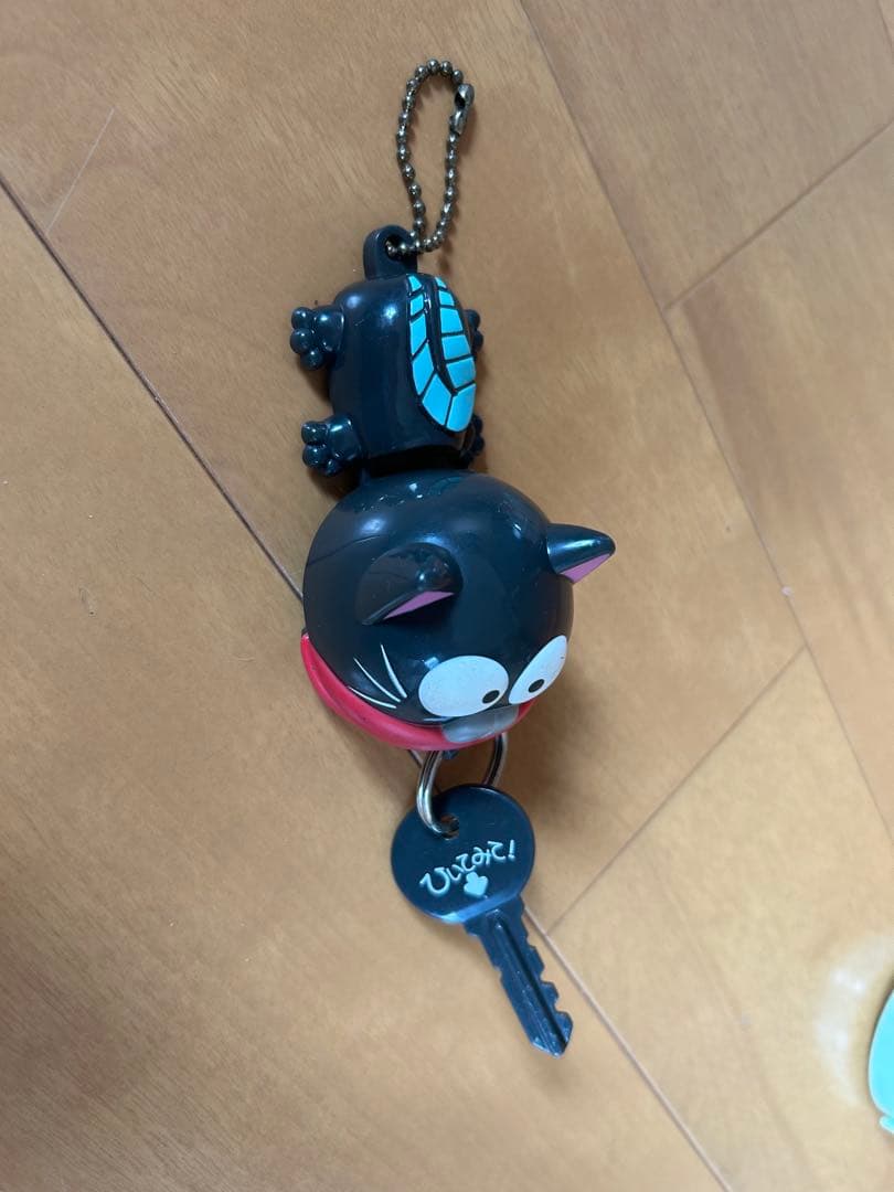 ウナギイヌキーホルダー 鍵付き ギミックバカボン — image 3