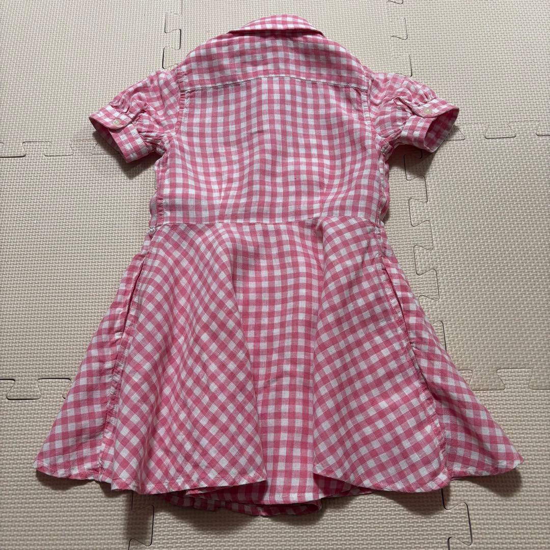Polo Ralph Lauren 半袖ワンピース 3/3T 100cm — image 2