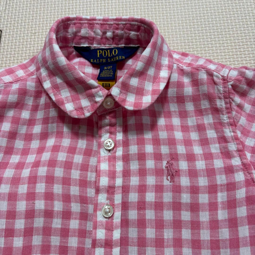 Polo Ralph Lauren 半袖ワンピース 3/3T 100cm — image 4