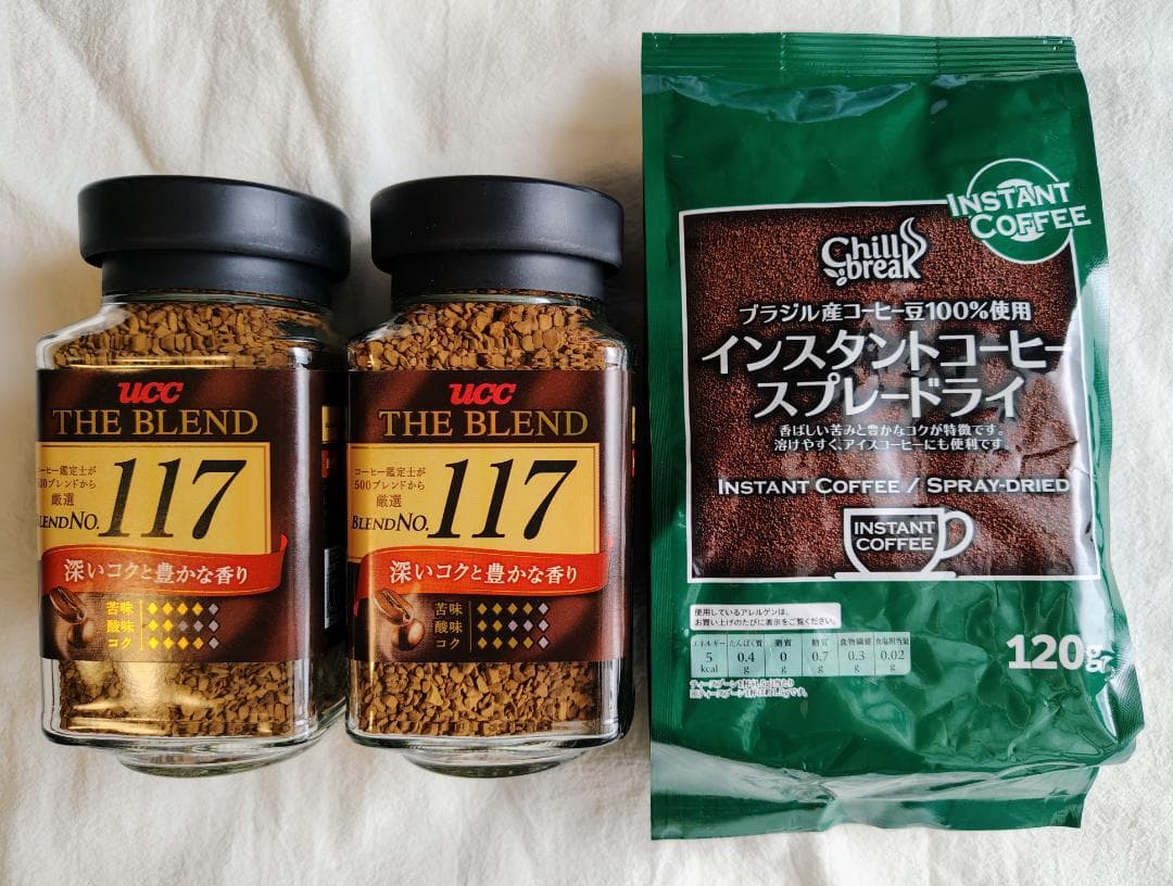 UCC THE BLEND 117 90g 2本イオンインスタント1袋 120g — image 3