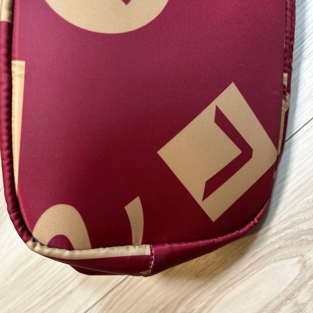 完売品☆SAVOY ロゴ入りハンドバッグ　レッド — image 5