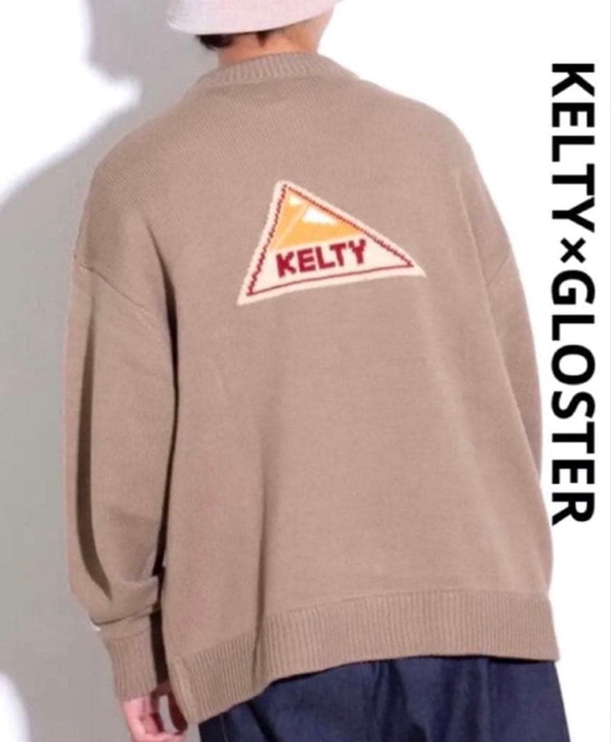 ケルティ [KELTY×GLOSTER] 別注ジャガードプルオーバーニット — image 2