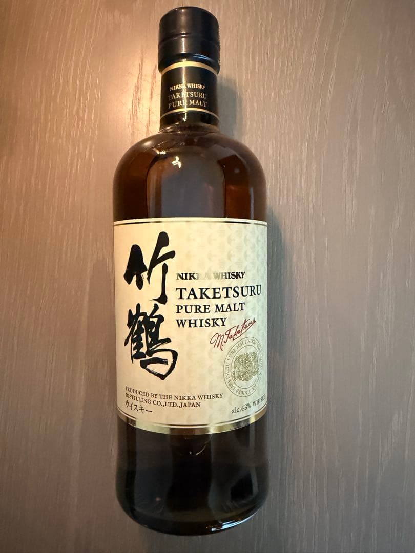 竹鶴 NIKKA WHISKY PURE MALT 海外流通ラベル — image 2