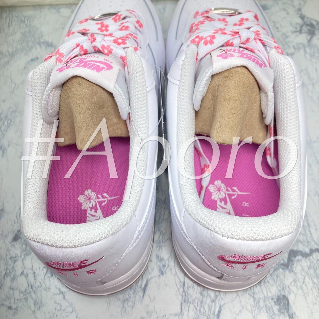 27 NIKE ナイキ AIR FORCE 1 エアフォース1 桜 ピンク — image 5