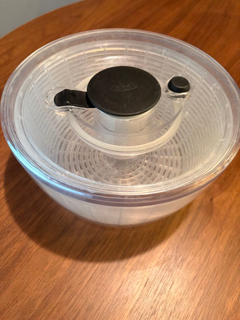 oxo サラダスピナー　水切り　小　21cm×16cm — image 2