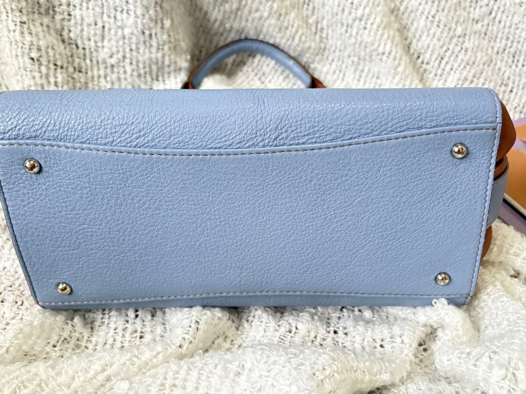 PELLE BORSA ペレボルサ 3wayバイカラー ハンドバッグ — image 5