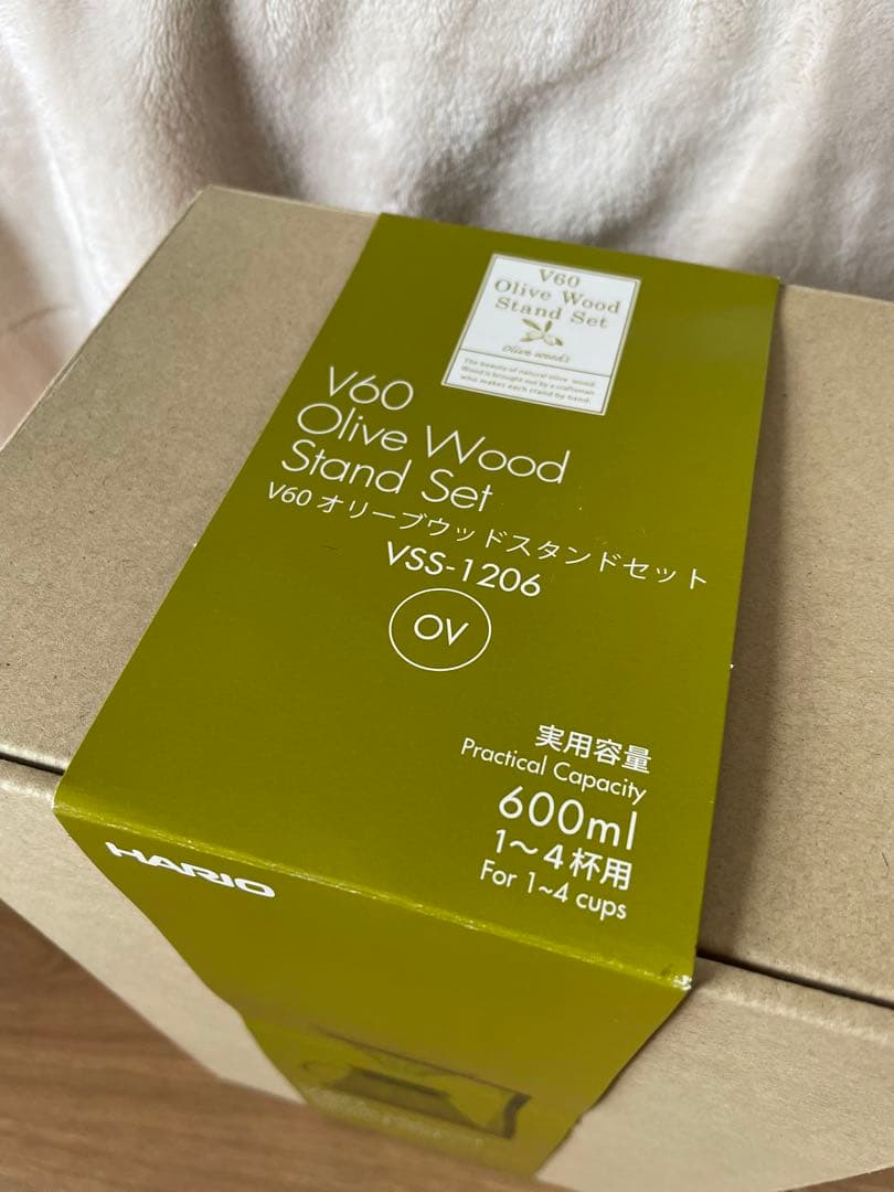 ハリオ V60 オリーブウッドスタンドセット — image 2