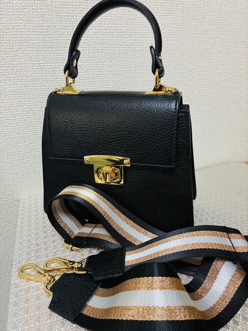 AULENTTI FIRENZE ハンドバッグ 2way ブラック — image 2