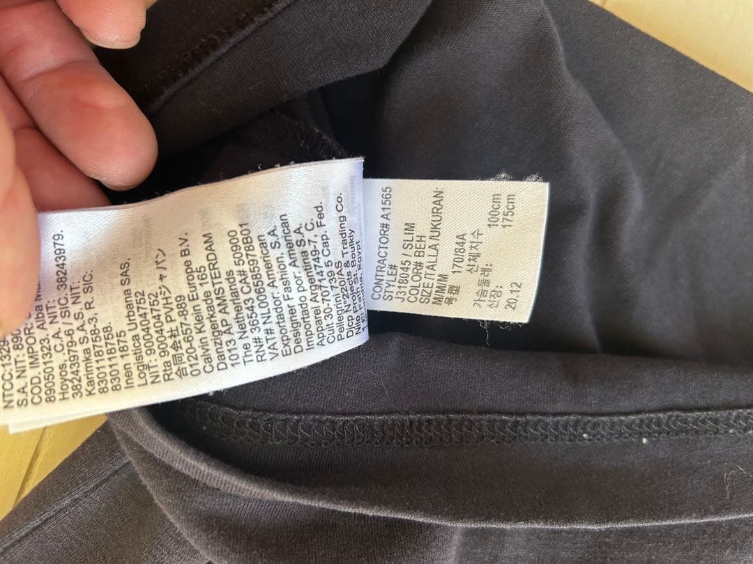 CALVIN KLEIN JEANS Tシャツ ブラック M — image 4