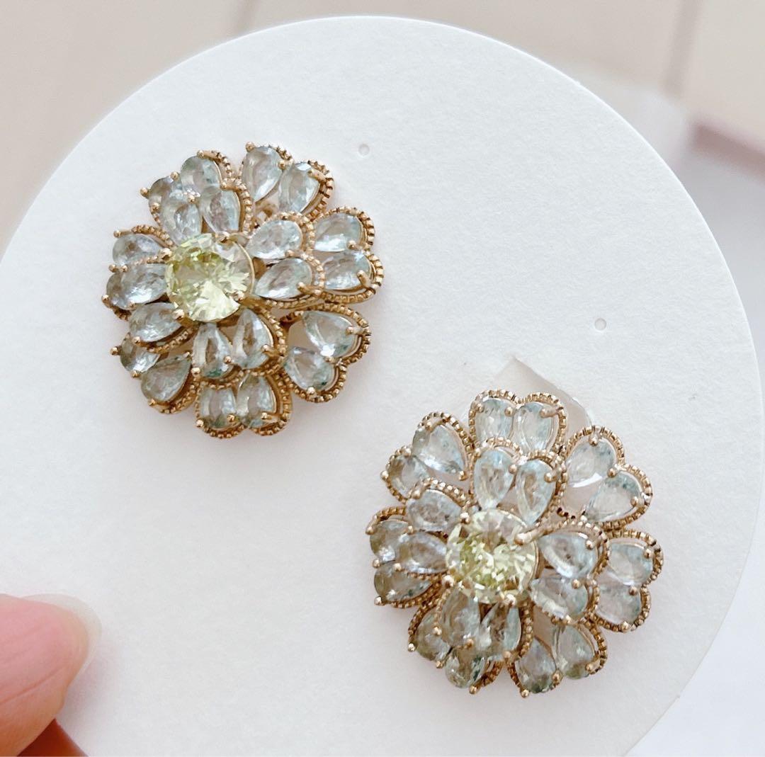 THE HANY ♡イヤリング、新品、伊藤 羽仁衣、箱・説明書一式あり　花 — image 2
