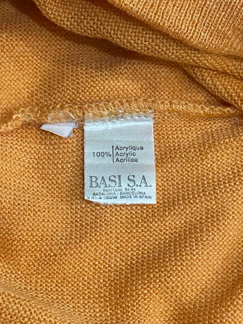 LACOSTE ラコステ ニット セーター オレンジ　Made in Spain — image 5