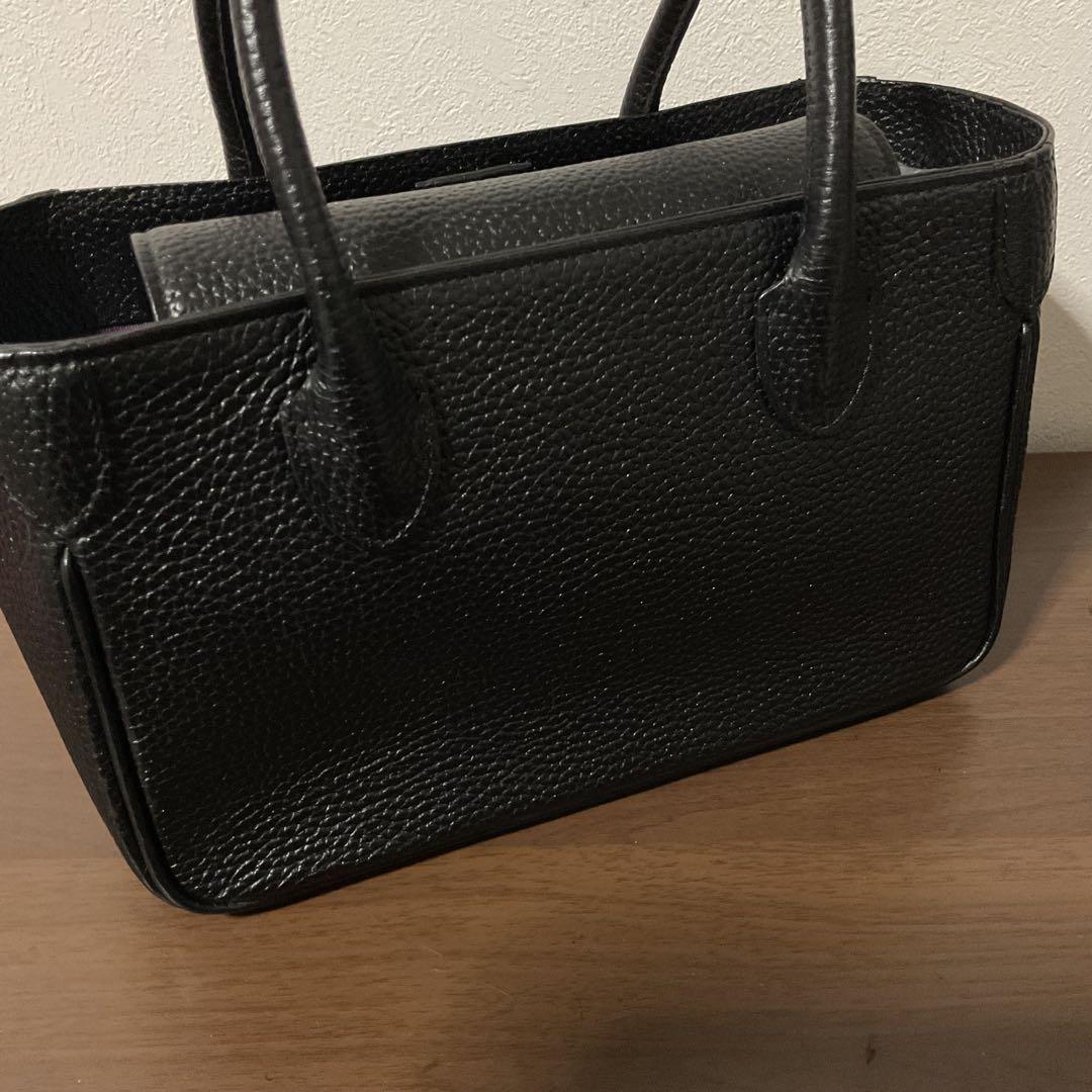 ☆開店セール☆ 使用1日 美品 ADMJ レザー ロゴエンボス ハンドバッグ② — image 5