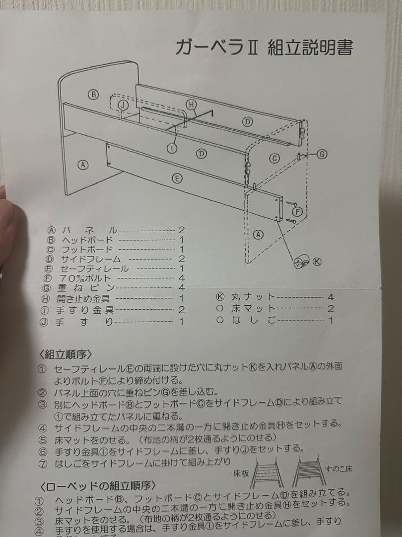 【訳あり】収納付きロフトベッド【6月30日〆切り】 — image 5