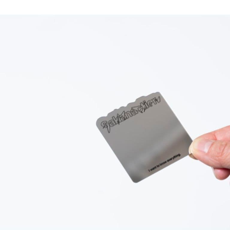 サカナクション ミラー&ステッカー セット こけら落とし シール — image 3