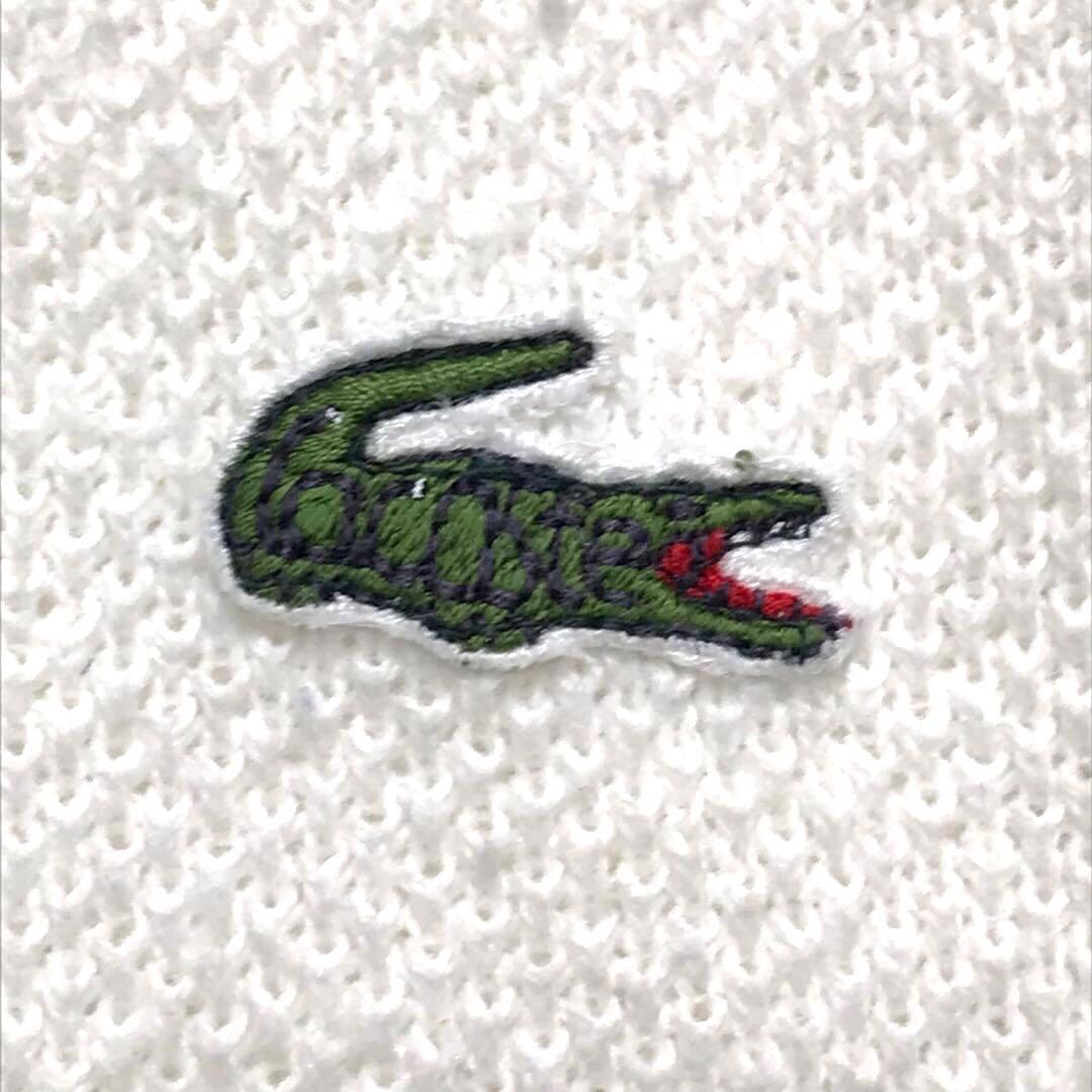 80s CHEMISE LACOSTE ラコステ　ビンテージ半袖ニットセーター — image 4
