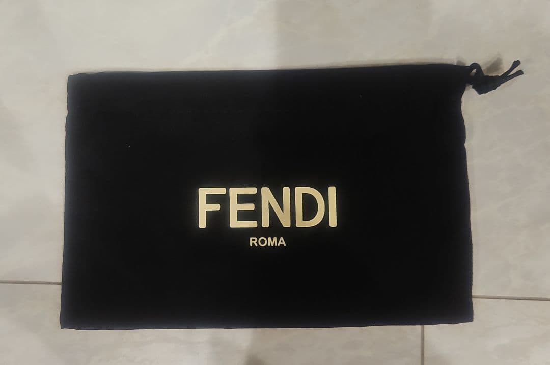 FENDI　フェンディー　巾着袋　布袋　ショッパー　2個セット — image 2