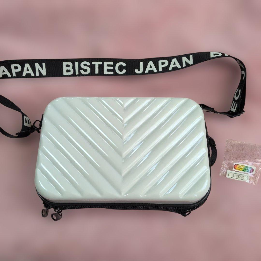 BISTEC JAPAN　　ショルダーバッグ　ミニスーツケース　ホワイト — image 2