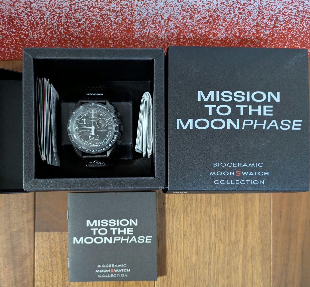 Snoopy OMEGA Swatch Moon スウォッチ スヌーピー 白黒 — image 4