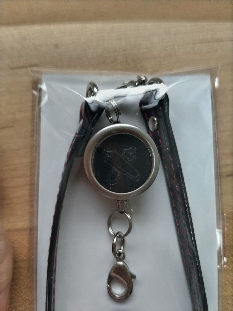 慶應リール付き ストラップ ブラック — image 2