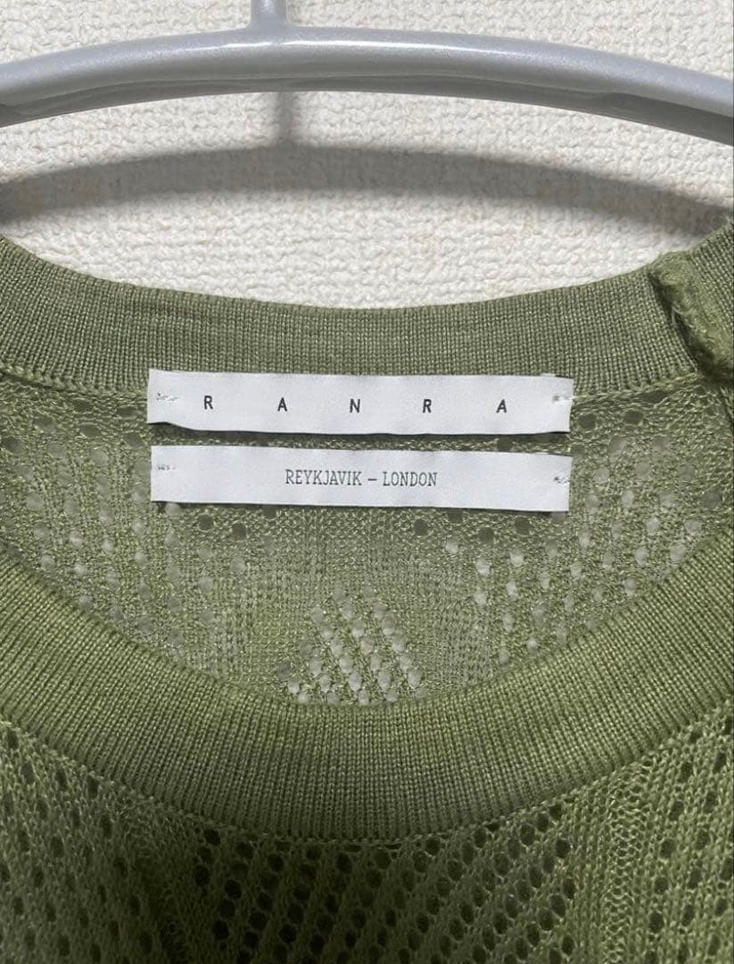 RANRA 23ss セミシアーニット 【定価80000】 — image 2