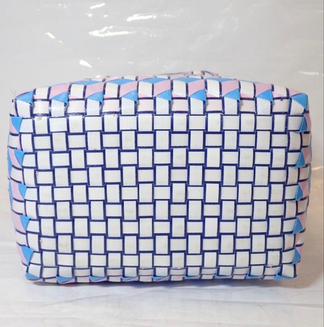 美品　マルニ ピクニックバッグ キューブ柄 — image 5
