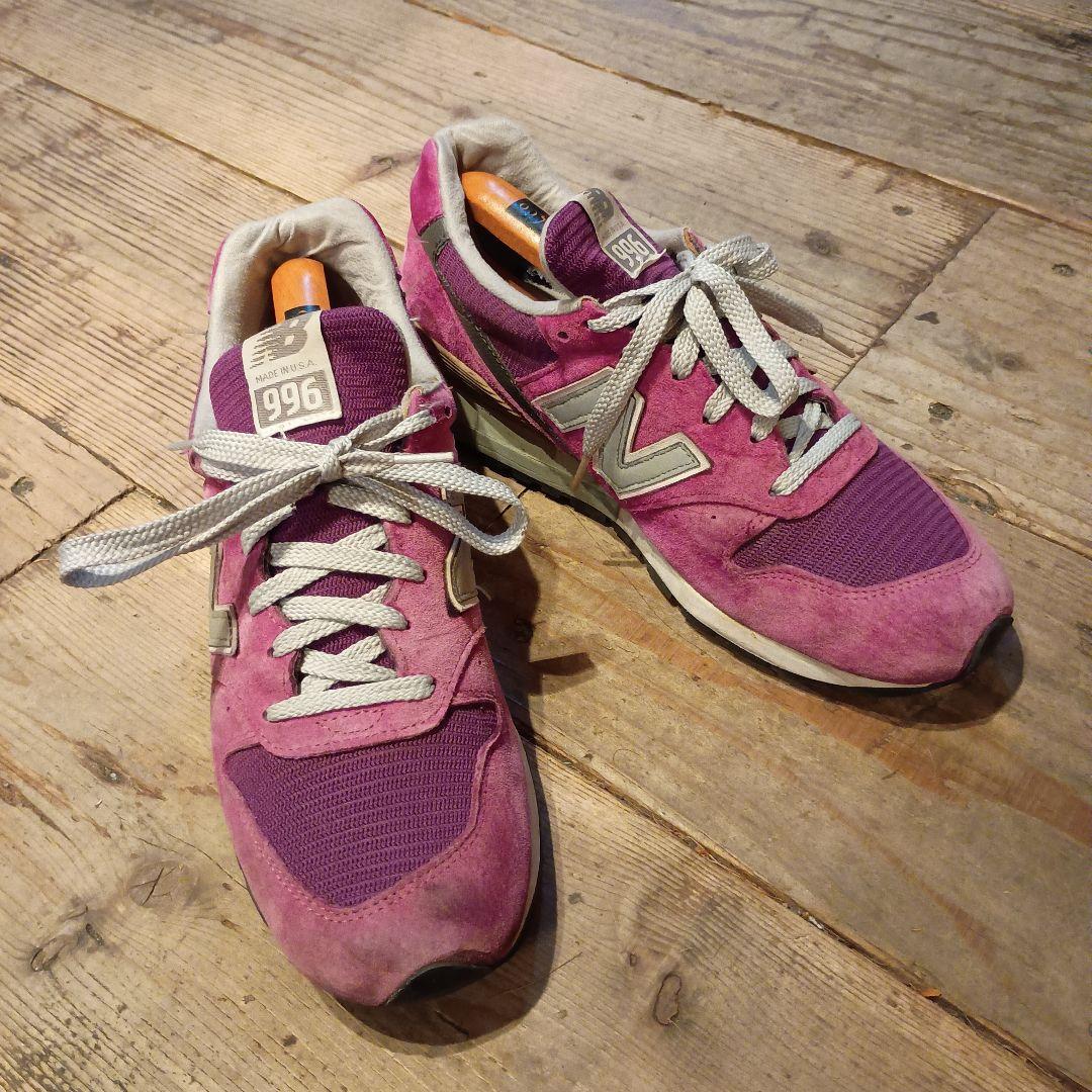 【27】M996PU ニューバランス　usa 紫　パープル — image 2