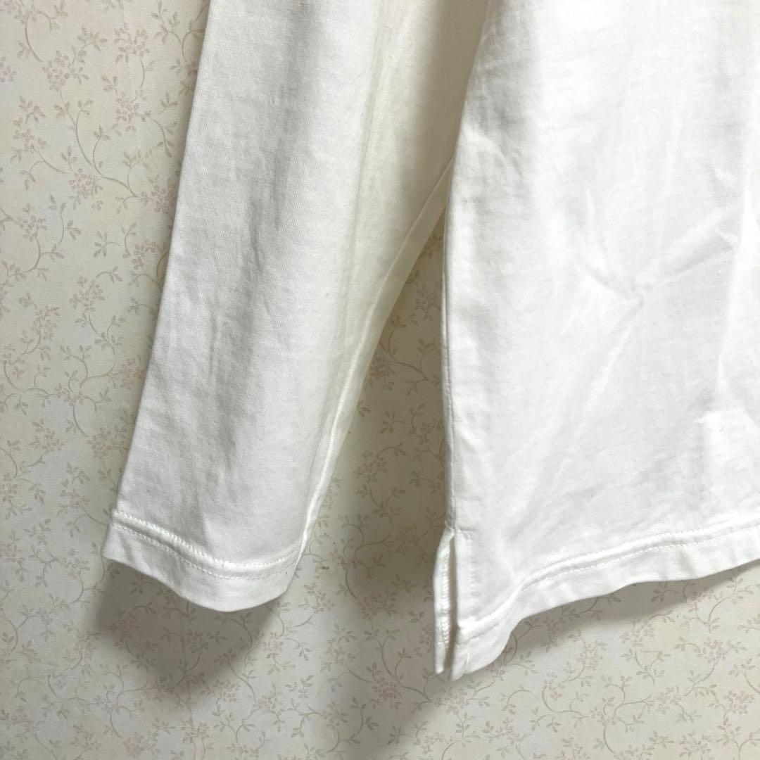 新品✨ハニーズ　レディース　Tシャツ プリントTシャツ　長袖　ホワイト — image 4
