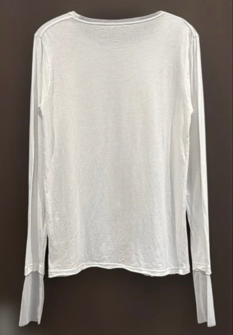 SLOBE IENA スローブイエナ　レイヤードスリーブロンTEE ホワイト — image 3