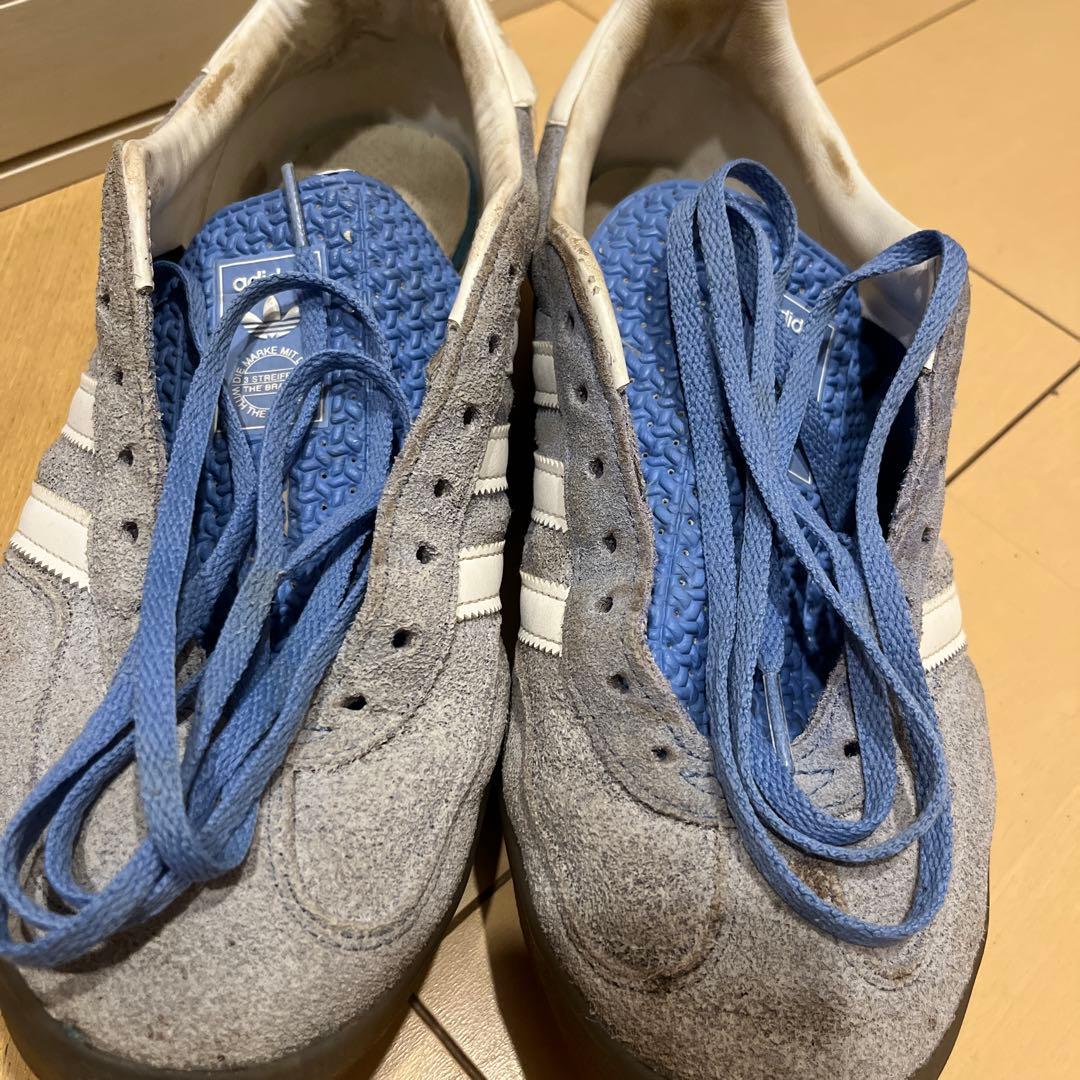 adidas Gazelle グレー/ホワイト スニーカー — image 4