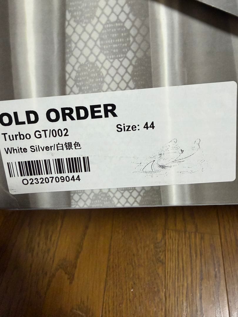 old order Turbo GT スニーカー シルバー 27.5 — image 4