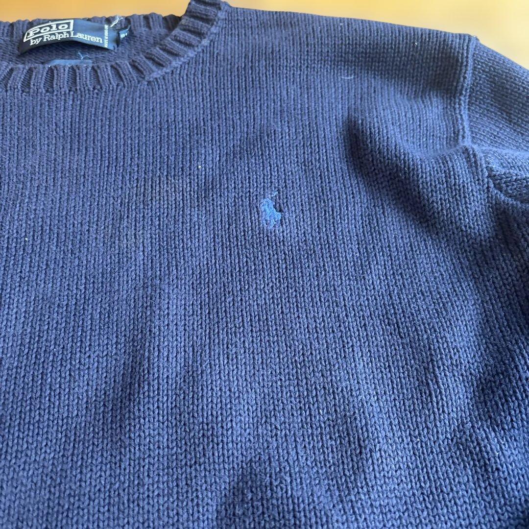 ★Polo byラルフローレン　M サマーニット　ネイビー★ — image 2