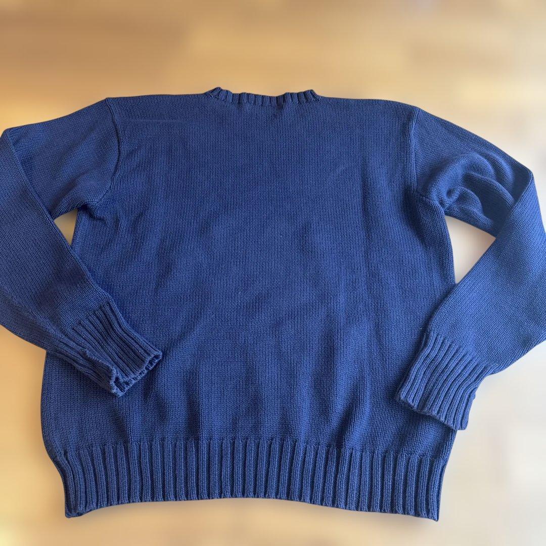 ★Polo byラルフローレン　M サマーニット　ネイビー★ — image 4