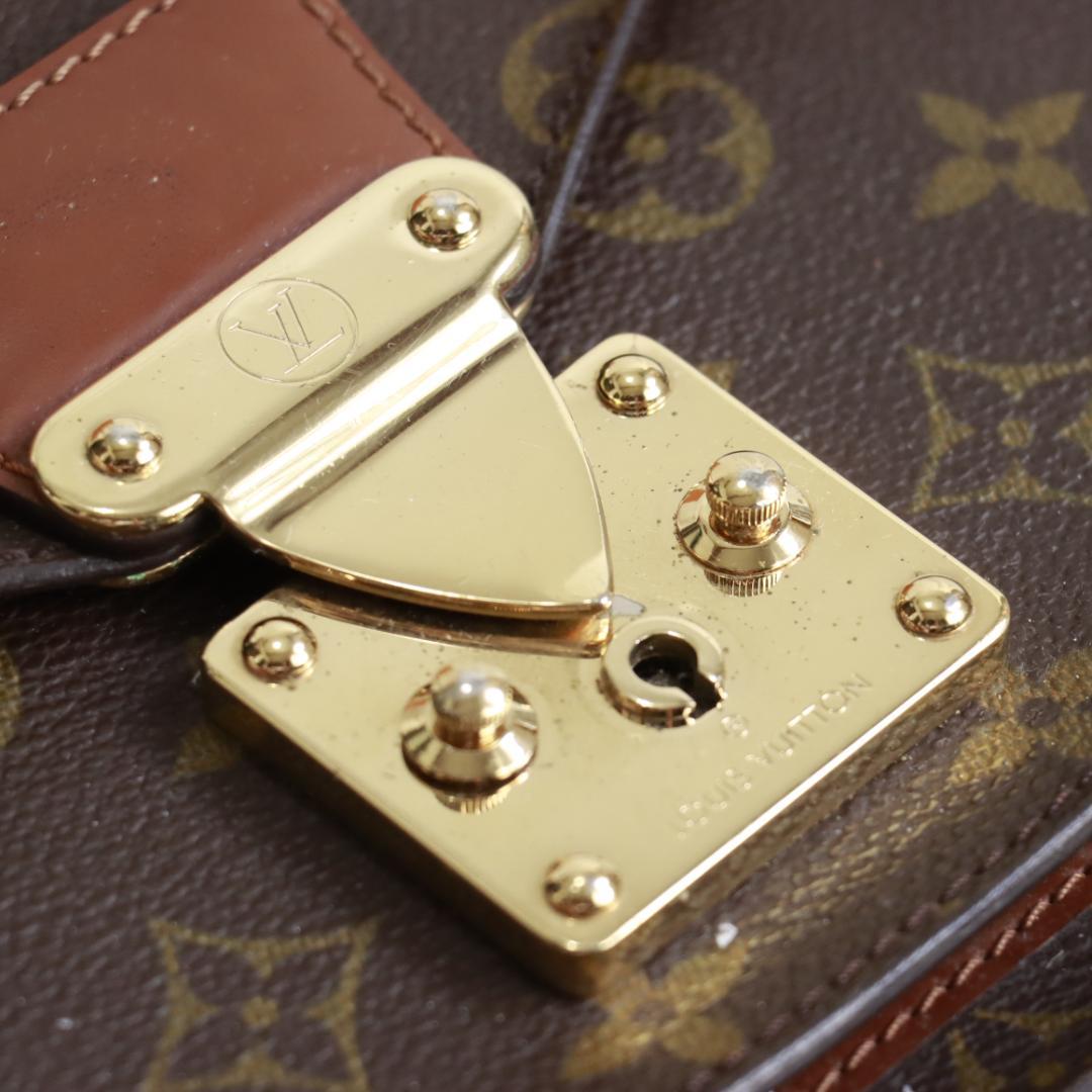 Louis Vuitton　モンソー　ハンドバッグ　モノグラム　ヴィトン　書類 — image 2