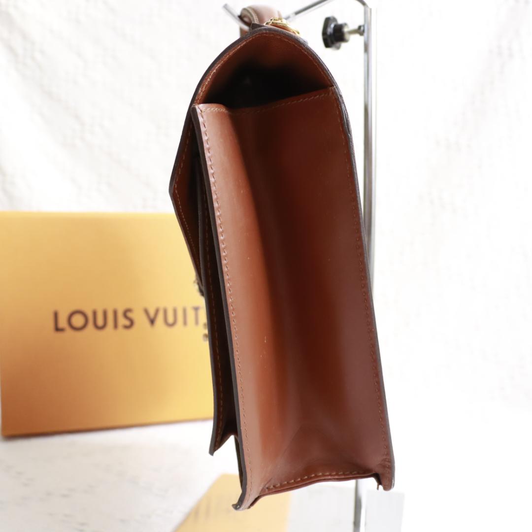 Louis Vuitton　モンソー　ハンドバッグ　モノグラム　ヴィトン　書類 — image 4