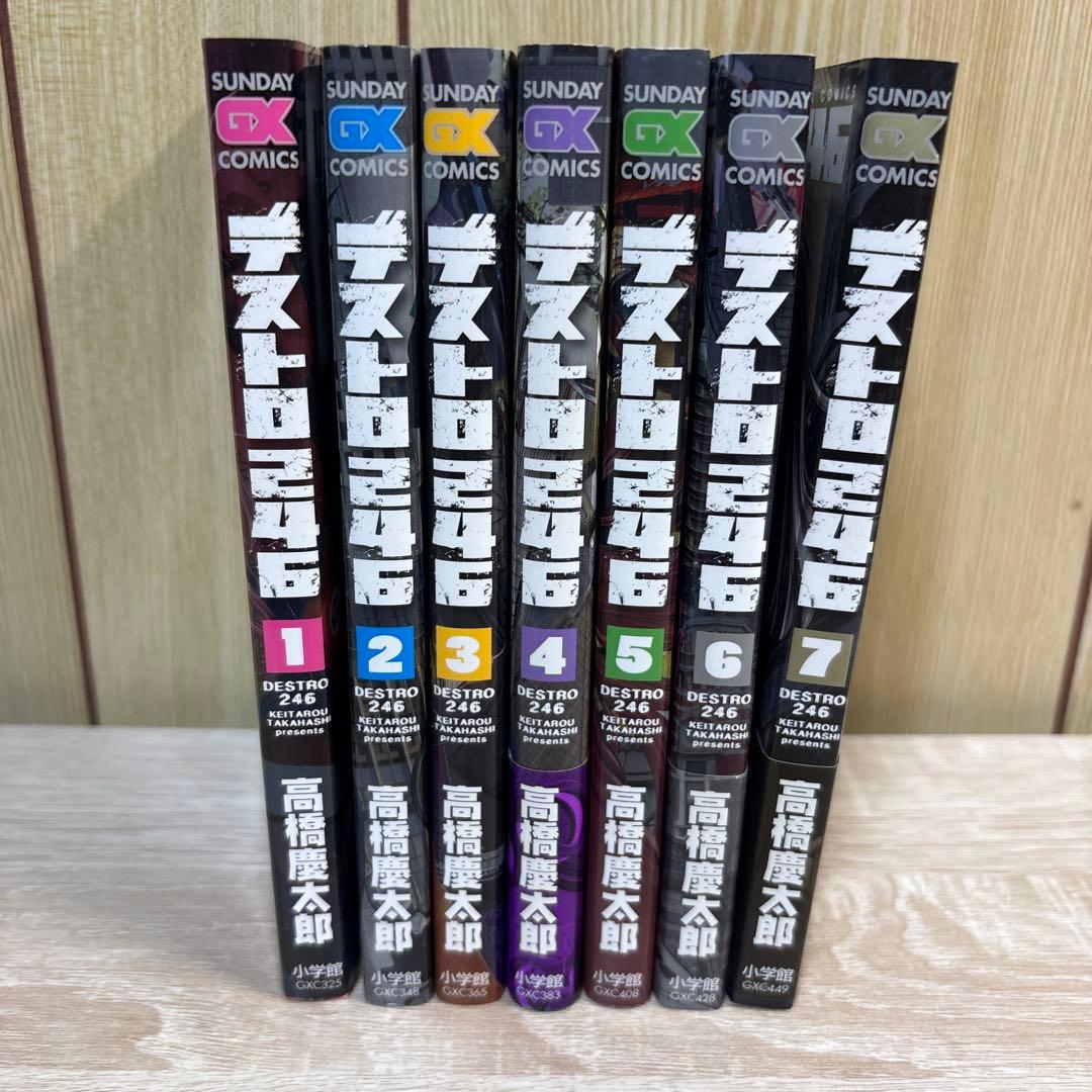 【全て初版】デストロ246 １巻〜7巻　全巻セット — image 2