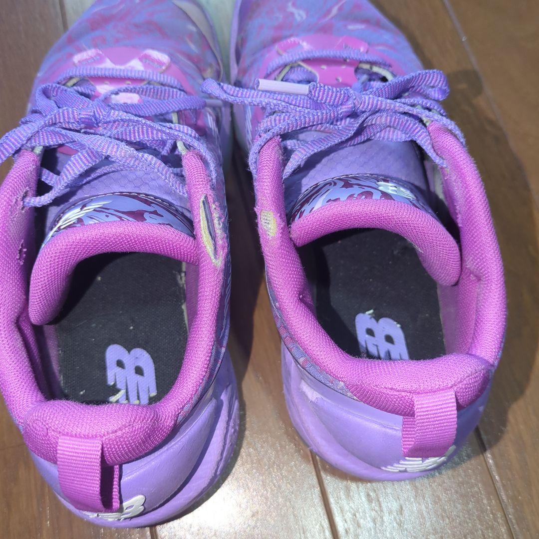 New Balance バスケットシューズ 23.5cmパープル TWO WXY — image 3