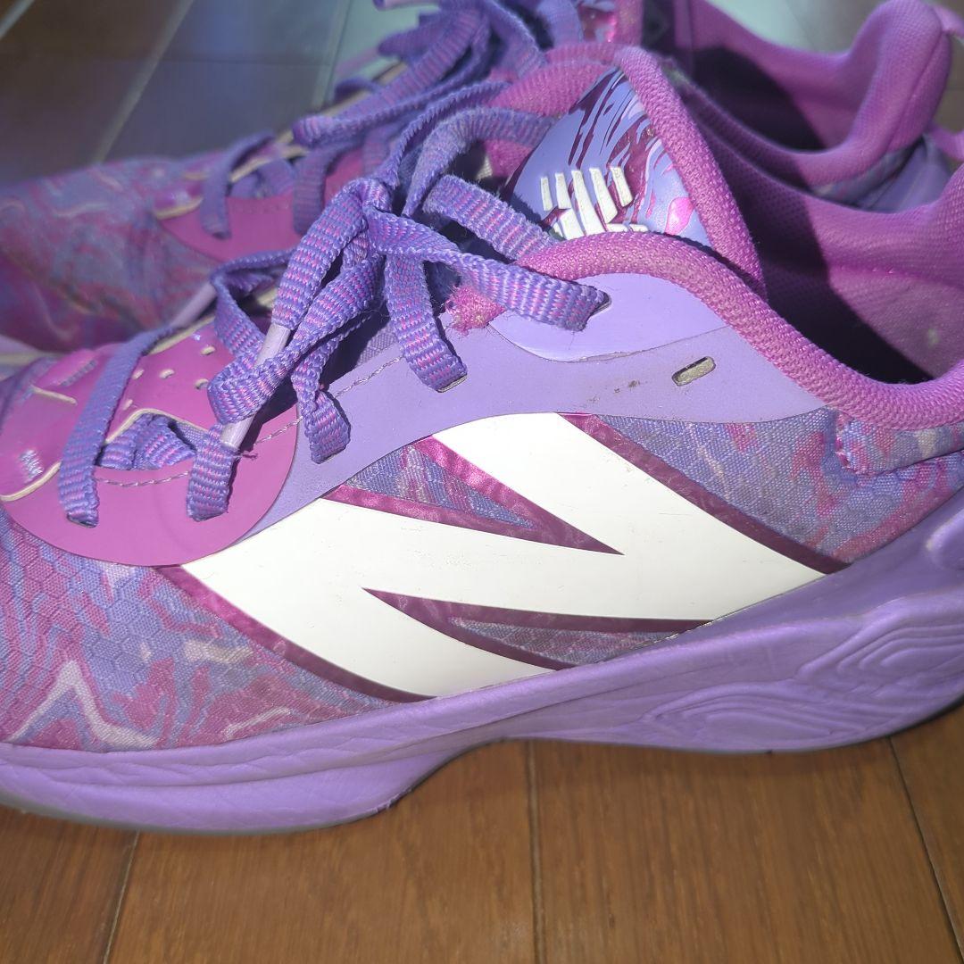 New Balance バスケットシューズ 23.5cmパープル TWO WXY — image 4