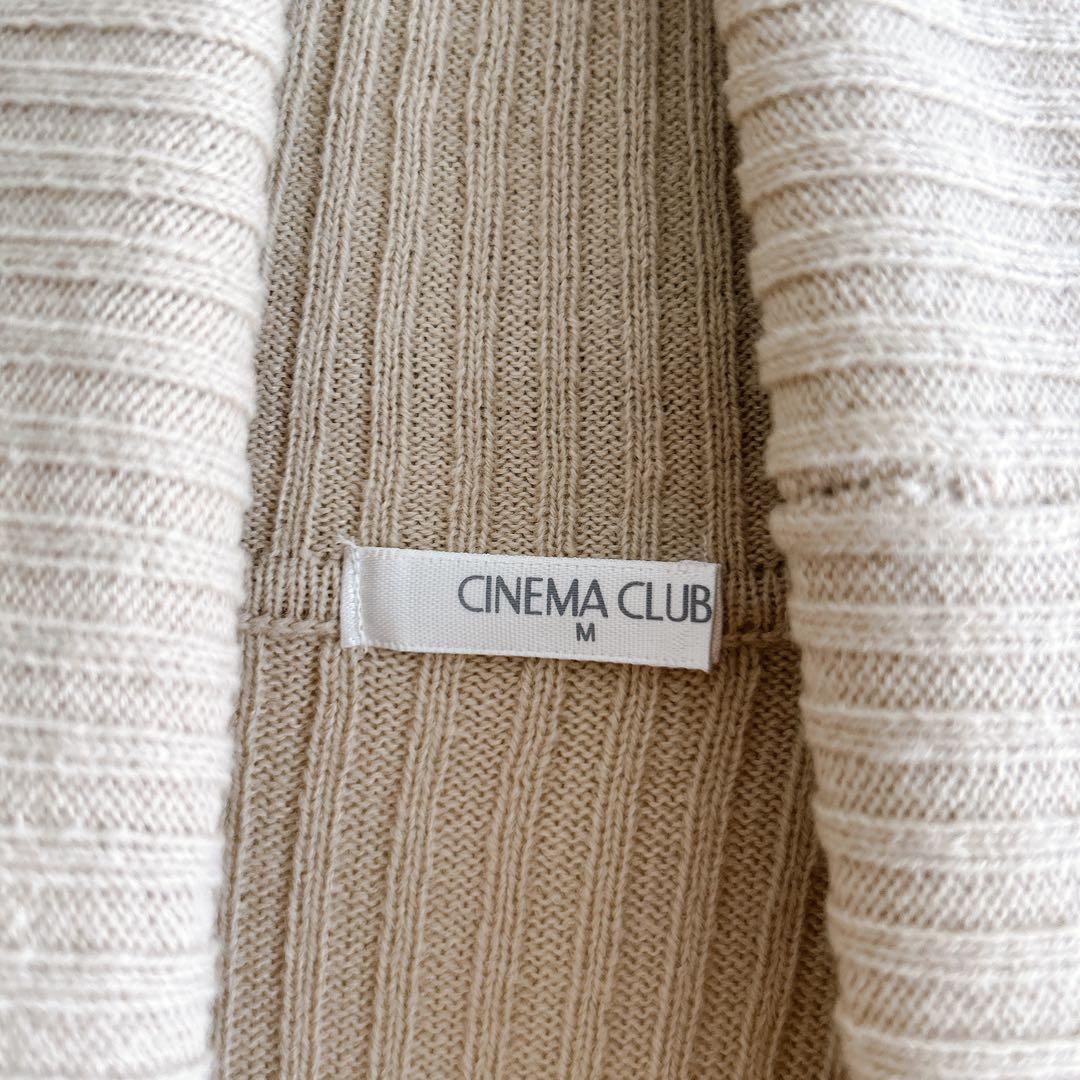 CINEMA CLUB リブタートルニット 大人カジュアル ベーシック 1670 — image 3
