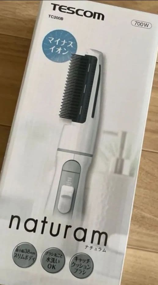 TESCOM*マイナスイオン*カールドライヤー*naturam ホワイト — image 2